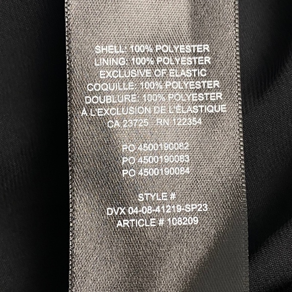 ARITZIA Wilfred Saturn Satin Midi Dress Elegant Comfortable in Black Size 2 - Picture 6 of 6